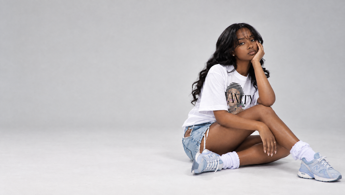 VANITY campaign — seated portrait